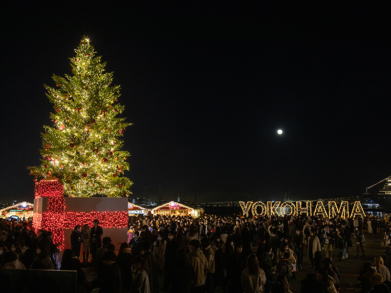 横浜赤レンガ倉庫 クリスマス 2021